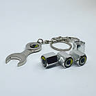 Захисні ковпачки на ніпеля Smart + ключик-брелок у подарунок! Колір хром, фото 4