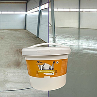 Эпоксидный наливной пол для бетона и металла до 15кв 4.5 кг Белая