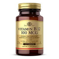 Витамин В12 цианокобаламин Solgar Vitamin B12 100 mcg (100 табл)