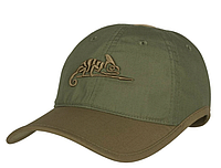 Бейсболка тактическая HELIKON-TEX ONE SIZE (CZ-LGC-PR-0212A) мужская армейская кепка кепка для армии Зеленая