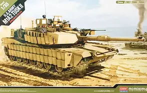 U.S. Army M1A2 TUSK II. Збірна  модель  танка у масштабі 1/35. ACADEMY 13298
