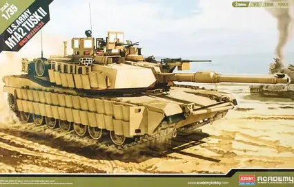 U.S. Army M1A2 TUSK II. Збірна модель танка у масштабі 1/35. ACADEMY 13298, фото 1