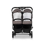 Коляска прогулянкова для двійні Euro-Cart Doblo 2024 EGDOB24-25 Taupe коричнева, фото 3