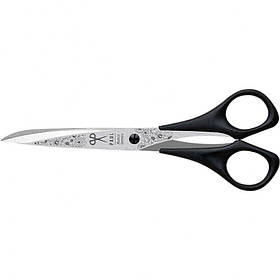 Ножиці Paul 906_02 16,1 см чорні з нанесеним гравіюванням Преміум