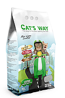 Cat's Way бентонітовий наповнювач 10 л (алое вера)