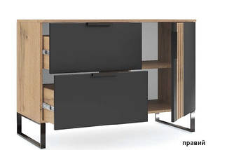 Комод Лайн Декор МДФ Дуб Аппалачі/Кварцит