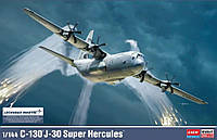 C-130 J-30 Super Hercules. Сборная модель самолета в масштабе 1/144. ACADEMY 12631