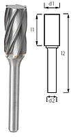Борфреза цилиндрическая без торцевых зубцов PROFITOOL - 8х20х64х6 мм (A08206-3)