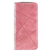 Чехол-книжка Business Leather для Xiaomi Redmi Note 10S Цвет Pink i