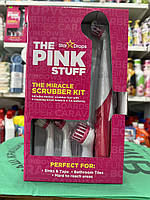 Набор щеток для уборки The Pink Stuff Scrubber Kit ( 4 насадки )