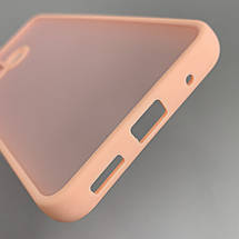 Чохол для Motorola E40 матовий з глянцем чохол на телефон моторола е40 персиковий q6y, фото 4