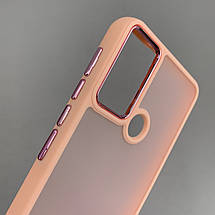 Чохол для Motorola E40 матовий з глянцем чохол на телефон моторола е40 персиковий q6y, фото 3