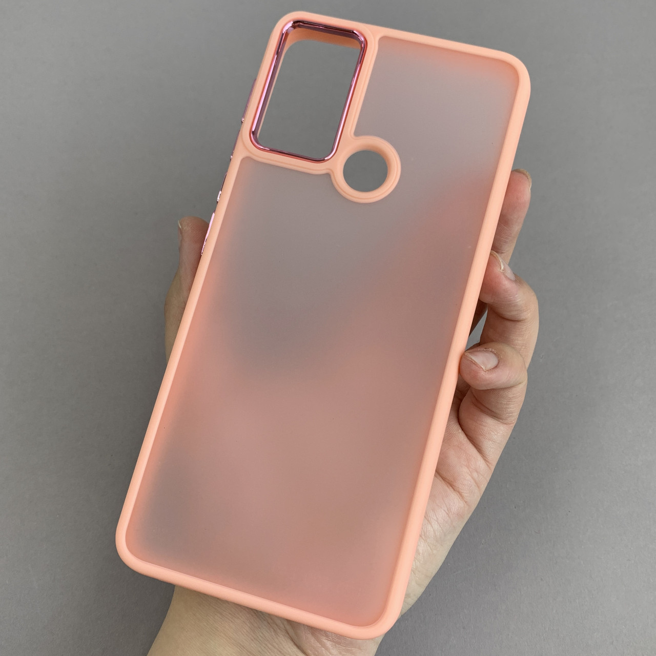 Чохол для Motorola E40 матовий з глянцем чохол на телефон моторола е40 персиковий q6y