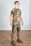 Армейская мужская форма пиксель мм14 для всу рипстоп уставная костюм летний пиксельный зсу камуфляж полевой