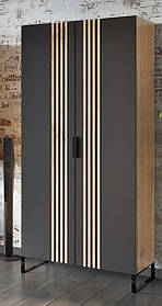 Шафа Лайн Декор МДФ Дуб Аппалачі/Кварцит