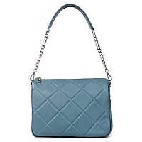 Женская сумка из натуральной мягкой кожи ALEX RAI 2034-9 синяя