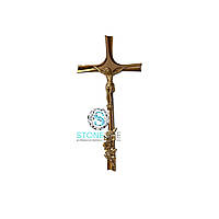 Крест латунный для памятников 40*19 см