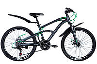 Велосипед сталь 24 Formula BLAZE AM DD рама-14" серебристый (матовый) без корзины с крылом Pl 2024