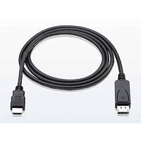 Кабель мультимедийный Display Port to HDMI 1.8m Viewcon VD 119-1,8м. m