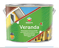 Veranda - водоразбавимая краска для деревянных фасадов 0,9л Eskaro
