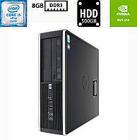 Комп'ютер HP Compaq Elite 8300 SFF/Intel Core i5-3470 3.20GHz (4/4, 6MB)/8GB DDR3/HDD 500GB/NVIDIA NVS 310(512MB DDR3)/DP