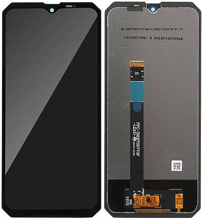 Дисплей + сенсор Blackview BV6200 / BV6200 Pro Black - p/n: TXDI660ECEPU-51, фото 1