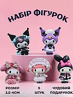 Куроми фигурки Kuromi Hello Kitty Привет Китти Хелло Китти Sanrio Санрио Моя мелодия My Melody аниме игровые