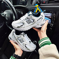 Кроссовки New Balance 530 стильные кроссовки nb 530 удобные New balance 530 metallic, нью беланс 530 сетчатые 43