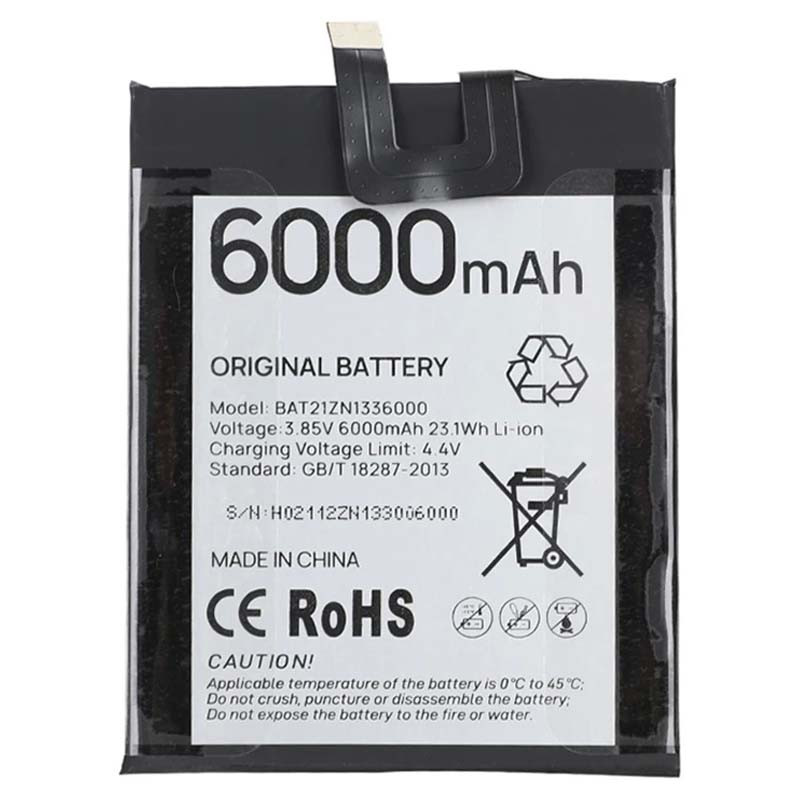 Акумулятор для Doogee V20 / V20 Pro BAT21ZN1336000 (6000 mAh)