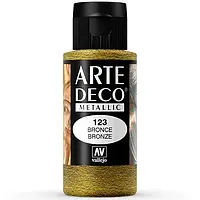 Бронза металік. Фарба водорозчинна 35 мл. VALLEJO ARTE DECO 83123