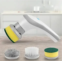 Беспроводная электрическая щетка для влажной уборки Electric Cleaning Brush Щетка для мытья посуды с ручкой