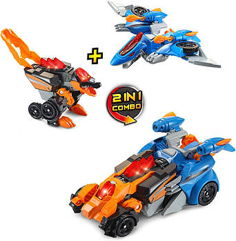 Трансформер Динозаври Гоночний автомобіль VTech Switch and Go 2-in-1 Spino Speedster