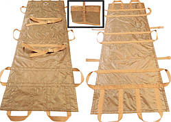 Ноші MEDIC Coyote медичні евакуаційні безкаркасні, двошарові - колір КОЙОТ - WinTac