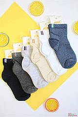 ОПТОМ Шкарпетки з короткими смужками на гумці для хлопчика 9-10 років (22/8-10 років) Arti 8680652750069