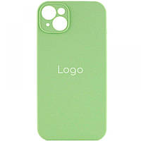 Чехол Silicone Case Full Size with Frame для iPhone 15