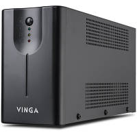 Источник бесперебойного питания Vinga LED 2000VA metall case VPE-2000M m