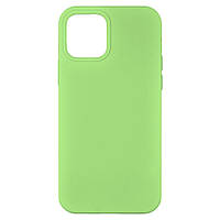 Чехол Soft Case Full Size для iPhone 12/12 Pro Мятая упаковка Цвет 61, Avocado green с гравировкой i