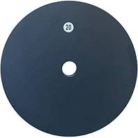 Диск блин металлический 20 кг с покрытием крашеные для гантелей штанги B_03665