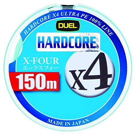 Шнур Duel Hardcore X4 150m Green #0.8 6.4kg 0.153mm