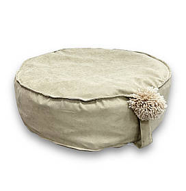 Дитячий пуф для сидіння "Круг" Бежевий