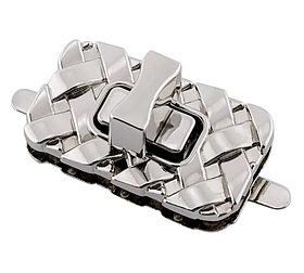 Замок сумочний СК-65540 розмір 34*20мм колір Нікель