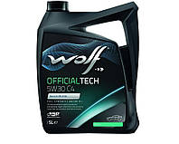 Масло моторное Wolf 5W-30 OfficialLTech C4 5 л. Моторное масло Wolf OfficialLTech 5W-30 C4 5 л (8308512)