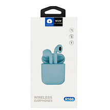 Bluetooth навушники WUW R166 сенсорні black, фото 6