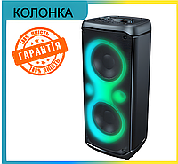 Портативная колонка Bluetooth с микрофоном, радио и функцией караоке Bass Polska (Акустические системы) YES