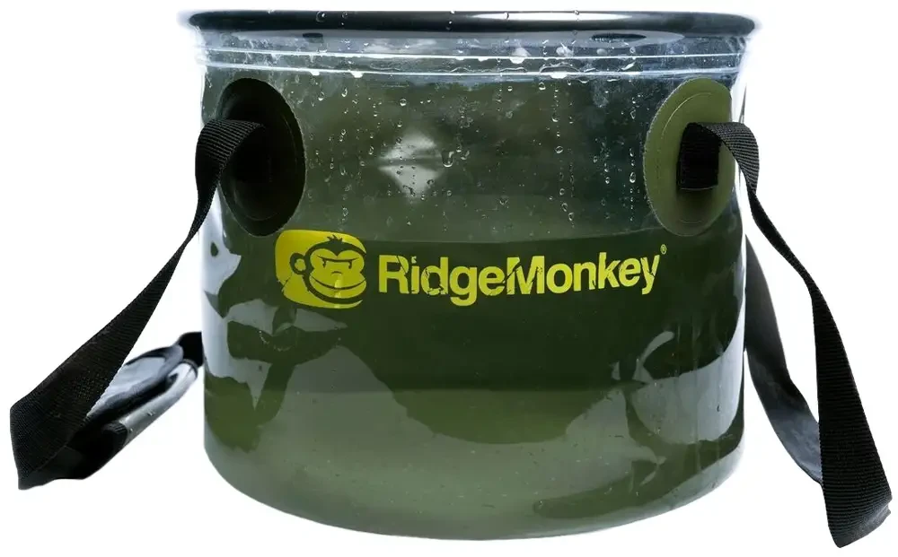 Місткість RidgeMonkey Perspective Collapsible Bucket 15л відро для риболовлі, фото 1