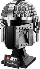 Блоковий конструктор LEGO Star Wars Шлем Мандалорца 75328, фото 4