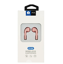 Bluetooth навушники WUW R166 сенсорні pink, фото 6