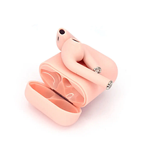 Bluetooth навушники WUW R166 сенсорні pink, фото 5
