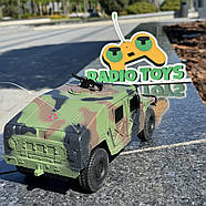 Військовий джип на радіоуправлінні Козак | Машина на пульті управління | Машинка на радіокеруванні, фото 6