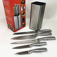 Універсальний кухонний ножовий набір Magio MG-1094 5 шт, кухарські кухонні ножі набір